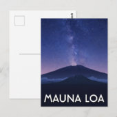 Carte Postale Hawaii Mauna Loa Travel (Devant / Derrière)