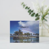 CARTE POSTALE HAWAII RAINBOW (Debout devant)