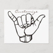 Carte Postale Hawaii Shaka Brah Wave Thunder_Cove (Devant)