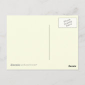 Carte Postale Hawaii Splash Plumeria Fleurs Palmiers Swirls (Dos)