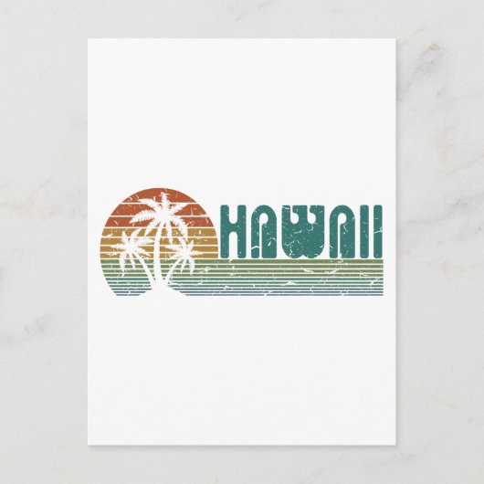 Carte Postale Hawaii Summer Vacation Hawaii Trip Tropical (Devant)