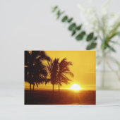 Carte postale Hawaii Sunset (Debout devant)