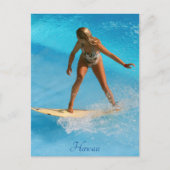 Carte postale Hawaii Surfer (Devant)