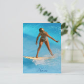 Carte postale Hawaii Surfer (Debout devant)