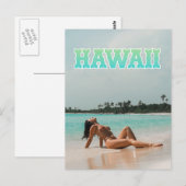 Carte postale Hawaii Travel (Devant / Derrière)