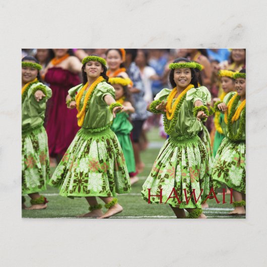 Carte Postale Hawaii Vintage Tourism Travel Ajouter (Devant)