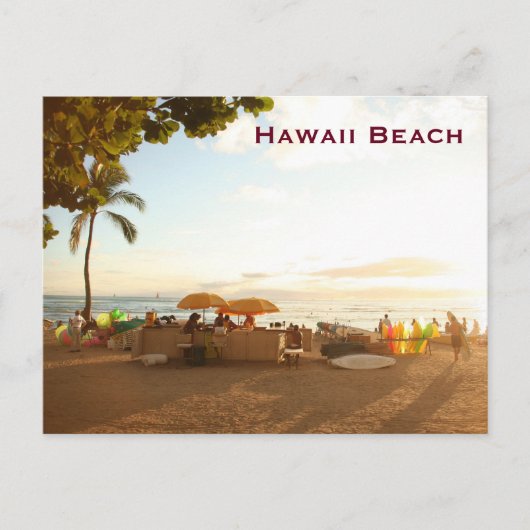 Carte Postale Hawaii Vintage Tourism Travel Ajouter (Devant)