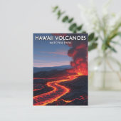 Carte Postale Hawaii Volcanoes National Park Travel (Debout devant)