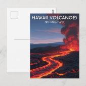 Carte Postale Hawaii Volcanoes National Park Travel (Devant / Derrière)