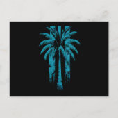 Carte Postale Hawaiian Beach Summer Vacances Tropical Palm Tree (Devant)