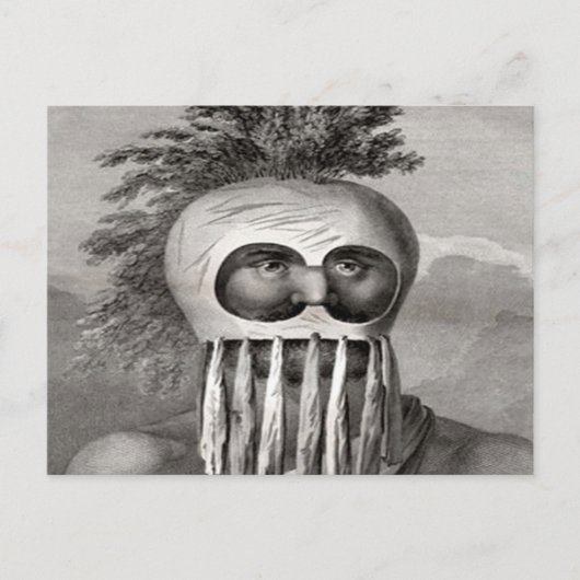 Carte Postale Hawaiian Koa Warrior (Devant)