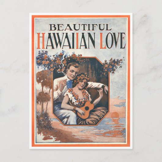 Carte postale Hawaiian Love (Devant)