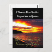 Carte Postale Hawaiian pour toujours Aimer (Devant / Derrière)