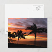 Carte postale Hawaiian Sunset (Devant / Derrière)