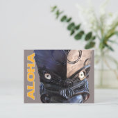 Carte postale Hawaiian Tiki Carving (Debout devant)