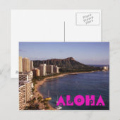 Carte postale Hawaiian Vacances (Devant / Derrière)