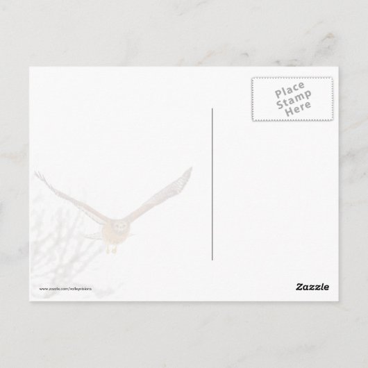 Carte Postale Hawk en vol (Dos)