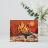 Carte postale Hawk in Red Mountains (Debout devant)