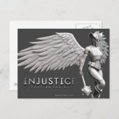 Carte Postale Hawkgirl (Devant / Derrière)