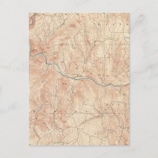 Carte Postale Hawley, Massachusetts (Devant)