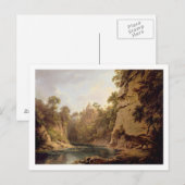 Carte Postale Hawthornden Castle, près d'Édimbourg, vers 1820-22 (Devant / Derrière)