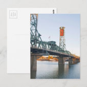 Carte Postale Hawthorne Bridge Portland (Devant / Derrière)