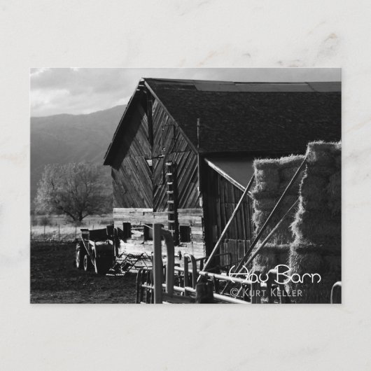 Carte Postale Hay Barn (Devant)