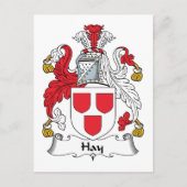 Carte Postale Hay Family Crest (Devant)