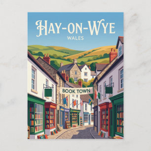 Carte Postale Hay-on-Wye Pays de Galles