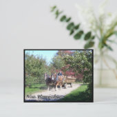 Carte Postale Hayride du New Hampshire (Debout devant)