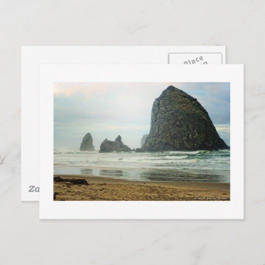 Carte Postale Haystack Rock (Devant / Derrière)