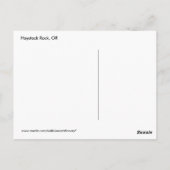 Carte Postale Haystack Rock Pacific Ocean Oregon (Dos)