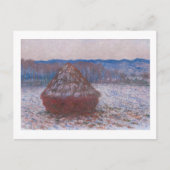 CARTE POSTALE "HAYSTACKS" 1890-1891 CLAUDE MONET (Devant)