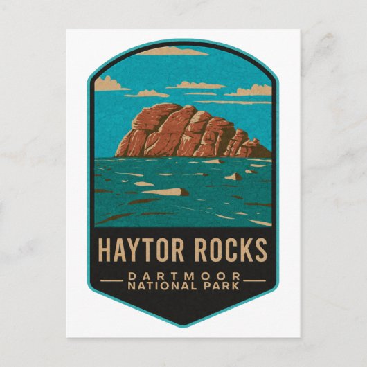 Carte Postale Haytor Rocks Dartmoor National Park (Devant)