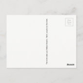 Carte postale Hayward, Wisconsin (Dos)