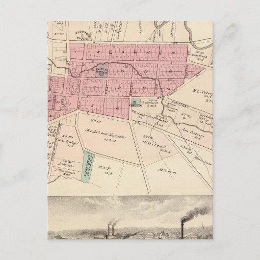 Carte Postale Haywards, tannerie Crist (Devant)