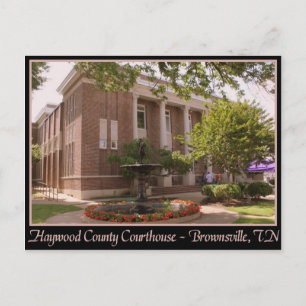Carte Postale Haywood County Courthouse - Brownsville, TN