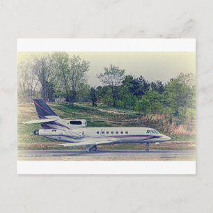 Carte Postale HDRBlackTailPlaneRedStripesOnRunway-.jpg