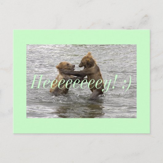 Carte Postale Hé ! (Devant)