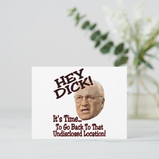 Carte Postale Hé Dick ! (Debout devant)