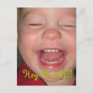 Carte Postale Hé Merci!!!