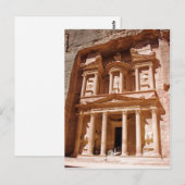 Carte Postale hé PETRA est très une sortie de l'endroit pour (Devant / Derrière)