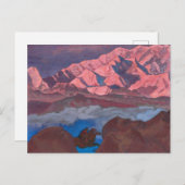 Carte Postale He Who Hastens par Nicholas Roerich (Devant / Derrière)