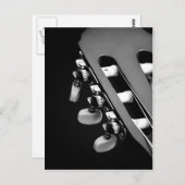 Carte Postale Head de Black and White (Devant / Derrière)