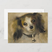 Carte Postale Head of a Dog, 1870 (Devant / Derrière)
