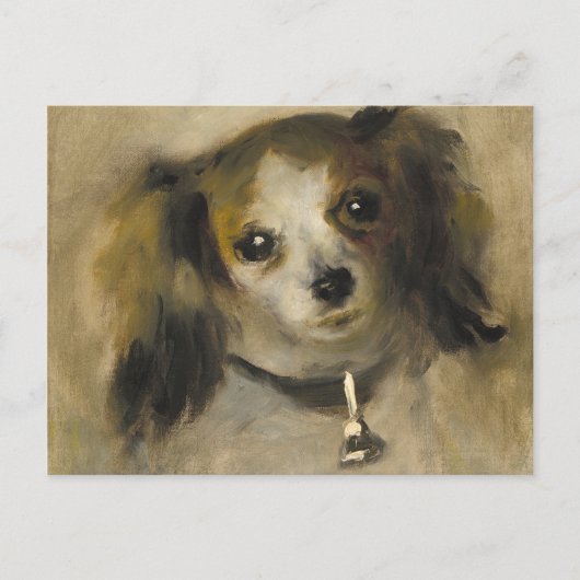 Carte Postale Head of a Dog, 1870 (Devant)