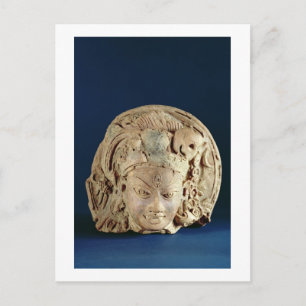 Carte Postale Head of Ardhanarisvara, Newal, Unnao (terracotta)