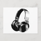 Carte Postale Headphone (Devant)