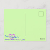 CARTE POSTALE HEAL BLUE (Dos)