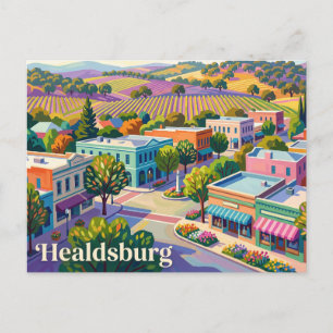 Carte Postale Healdsburg Californie